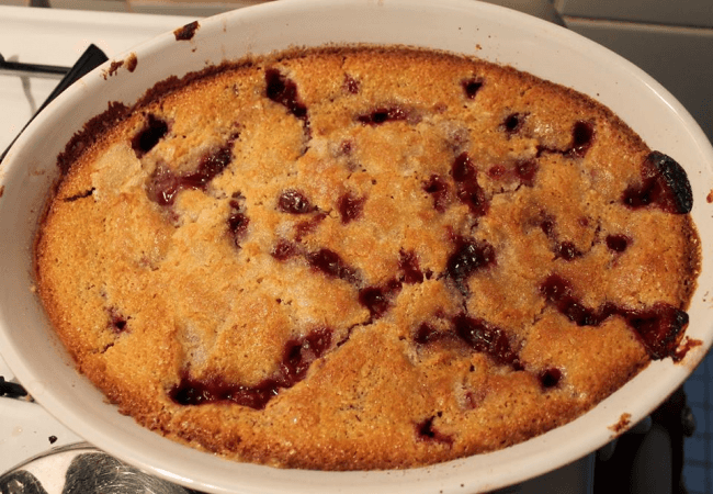 Fool Proof Blackberry Cobbler