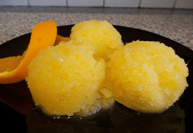 Pineapple Orange Sorbet