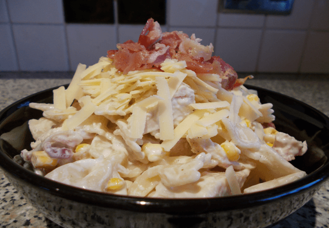Ranch Chicken Pasta Salad